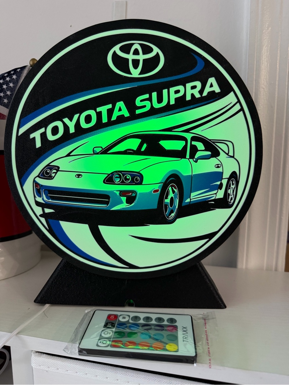 Toyota Supra MK4 RGB LED Lamp with Remote Control (Neon Effect)